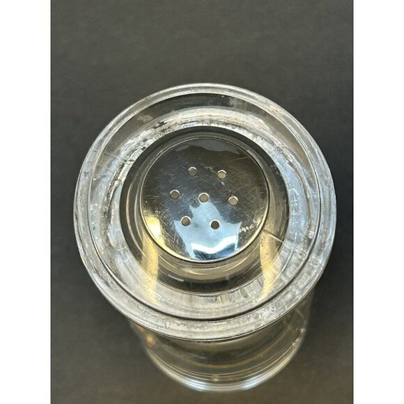Mr Dudley Lucite Acrylic Salt and Pepper Mill Grinder Shaker Clear Mid Century - Picture 5 of 9